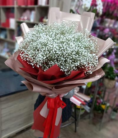 Букет цветов из: Гипсофила в Давыдово