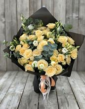 Букет цветов из:  Розы и Лизиантусы #REPLACE_PRED# Давыдово