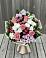 Букет цветов из: Альстромерии, Гвоздики, Розы и Хризантемы в Давыдово