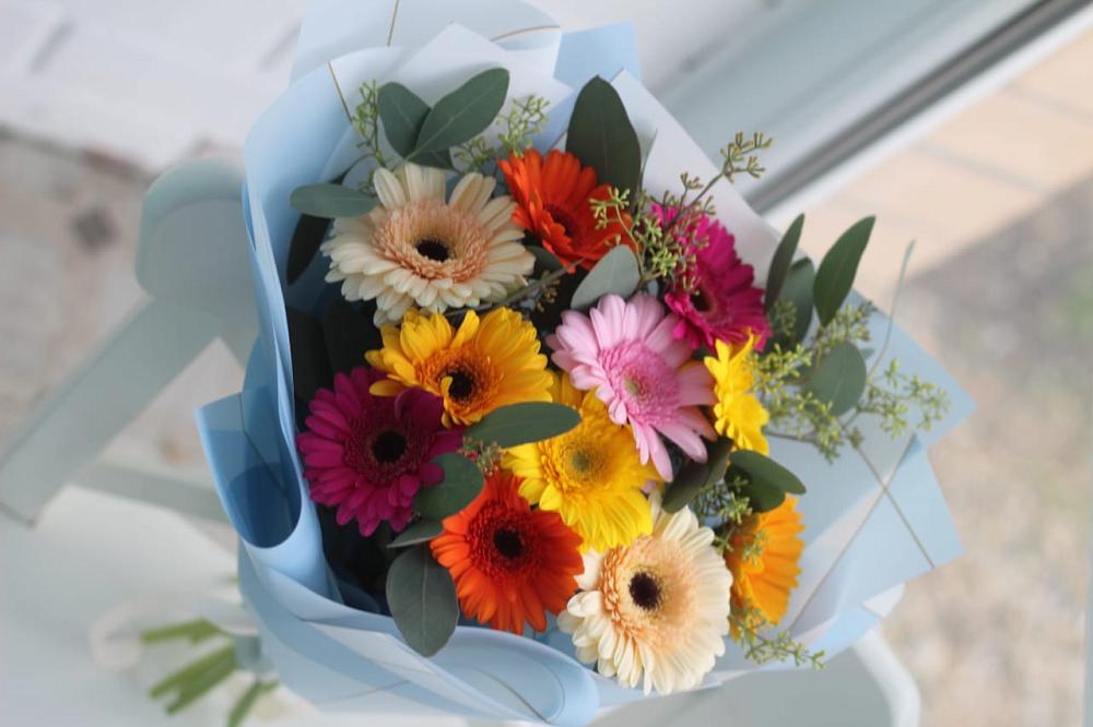 Букет цветов из: Герберы в Давыдово