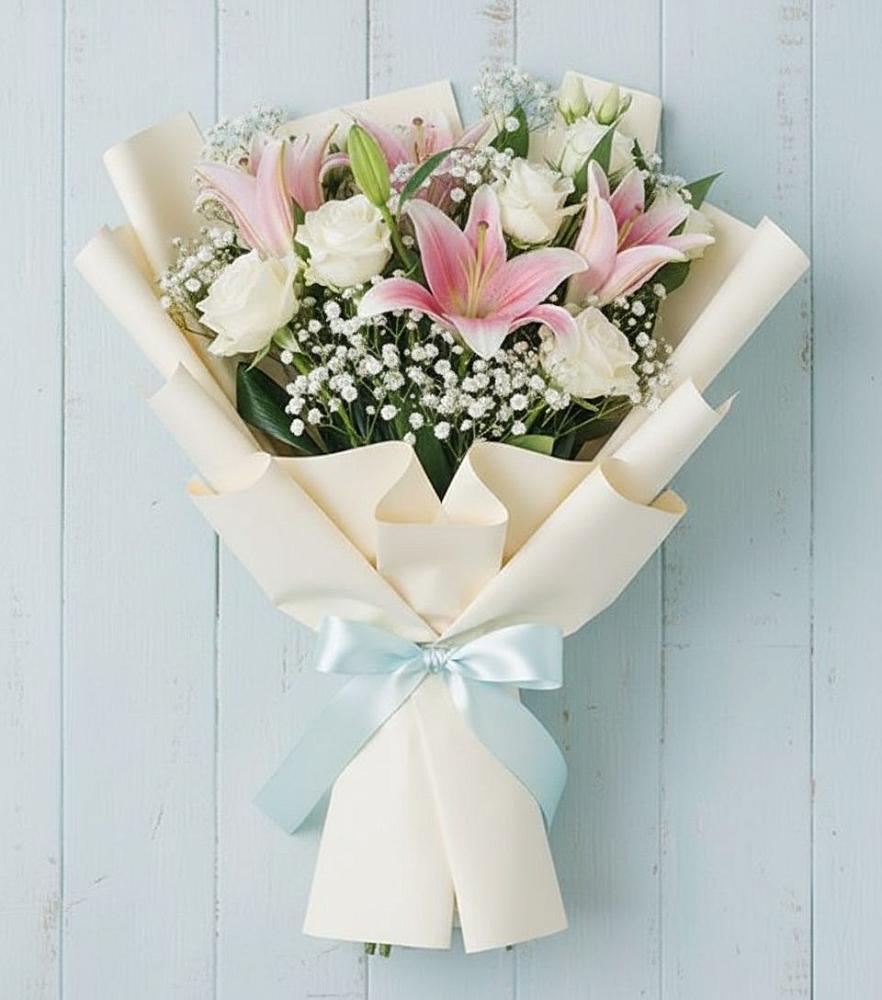 Букет цветов из: Лилии в Давыдово