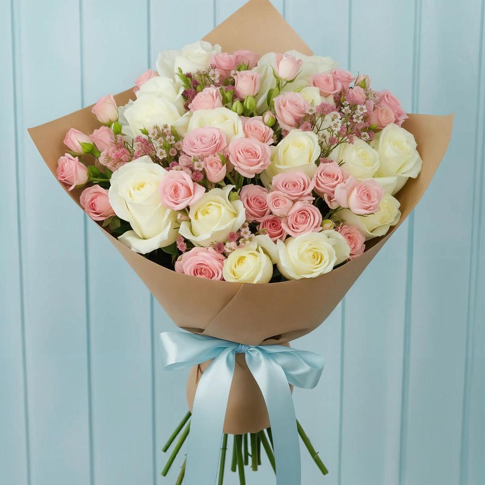 Букет цветов из: Розы в Давыдово