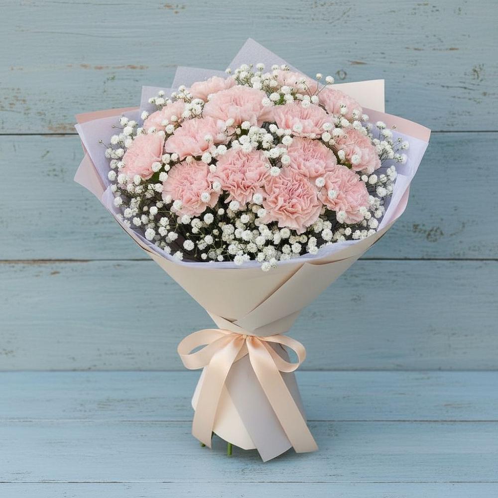 Букет цветов из: Гвоздики в Давыдово