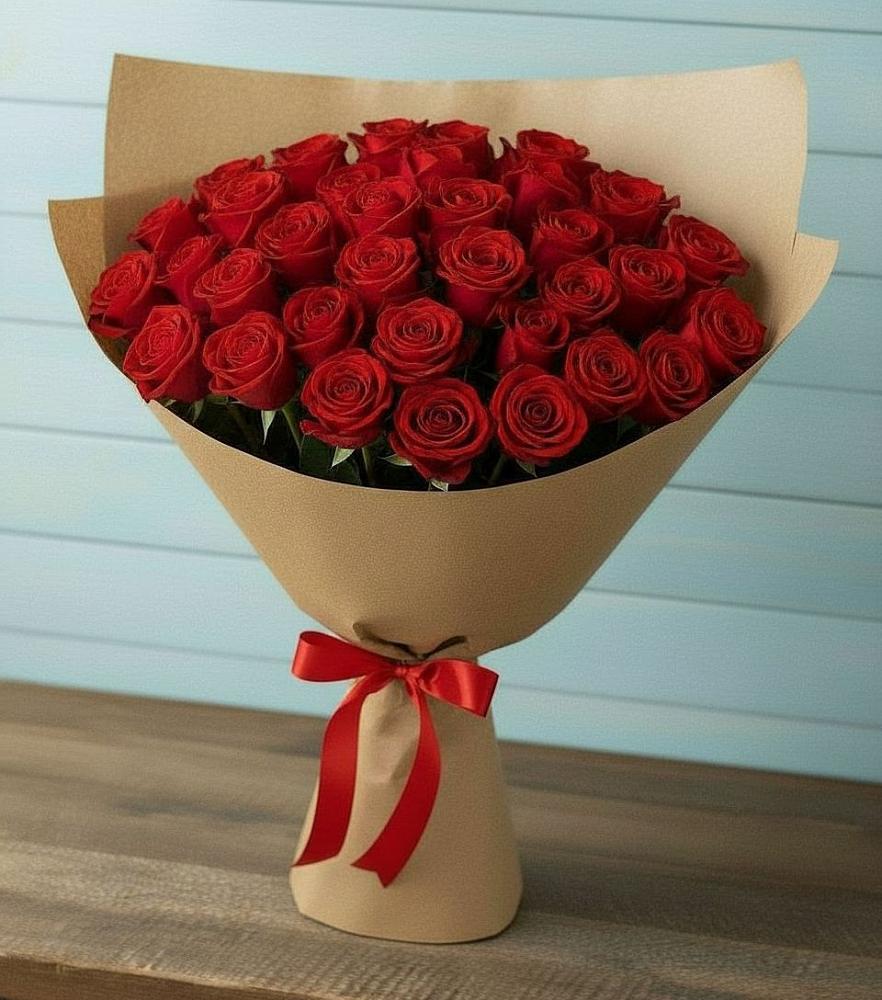 Букет Красные розы Милано в Давыдово