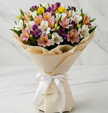 Букет цветов из:  Альстромерии #REPLACE_PRED# Давыдово