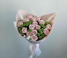 Букет цветов из:  Розы и Хризантемы в Давыдово