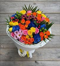 Букет цветов из:  Розы и Хризантемы #REPLACE_PRED# Давыдово