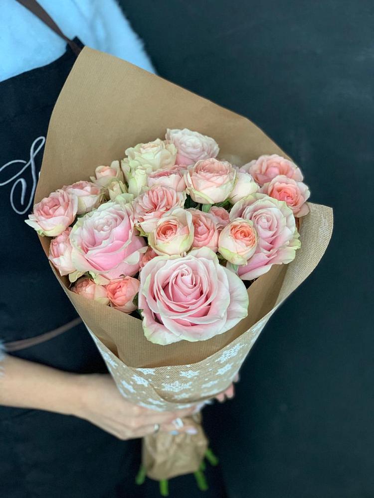 Букет цветов из: Хризантемы и Розы в Давыдово