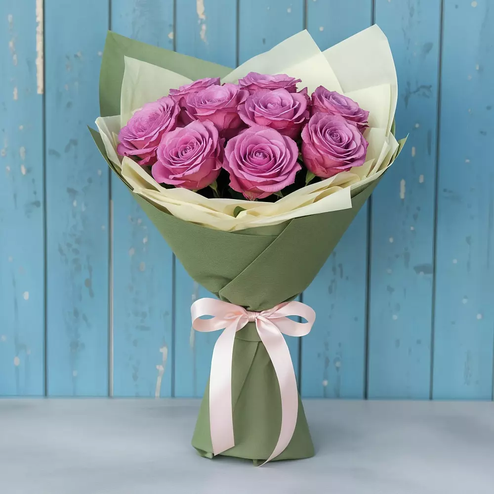 Букет Розы Фёрст Леди в Давыдово