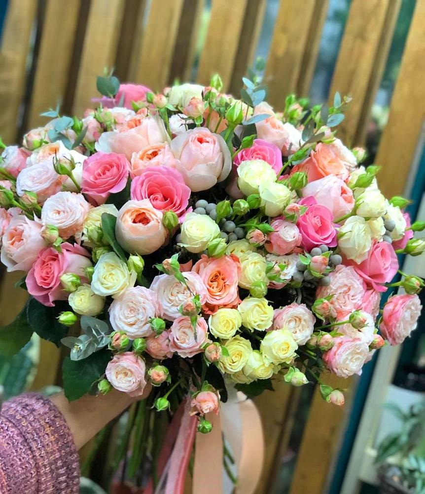 Букет цветов из: Розы в Давыдово